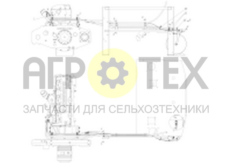 Чертеж Система пневматическая (181.05.31.700)